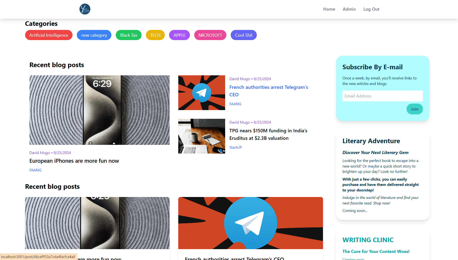 Why Pen - Blog Publishing Platform