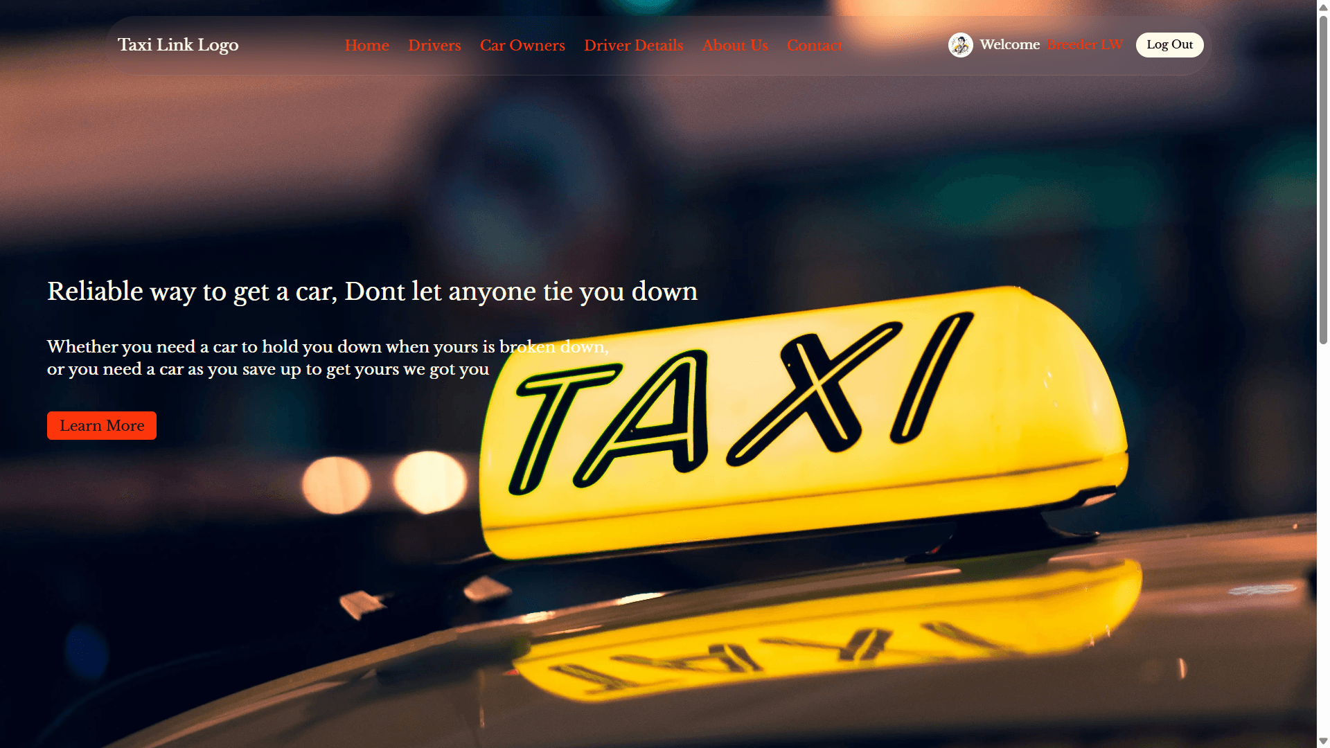 Taxi Link - Driver and Car Matching Service